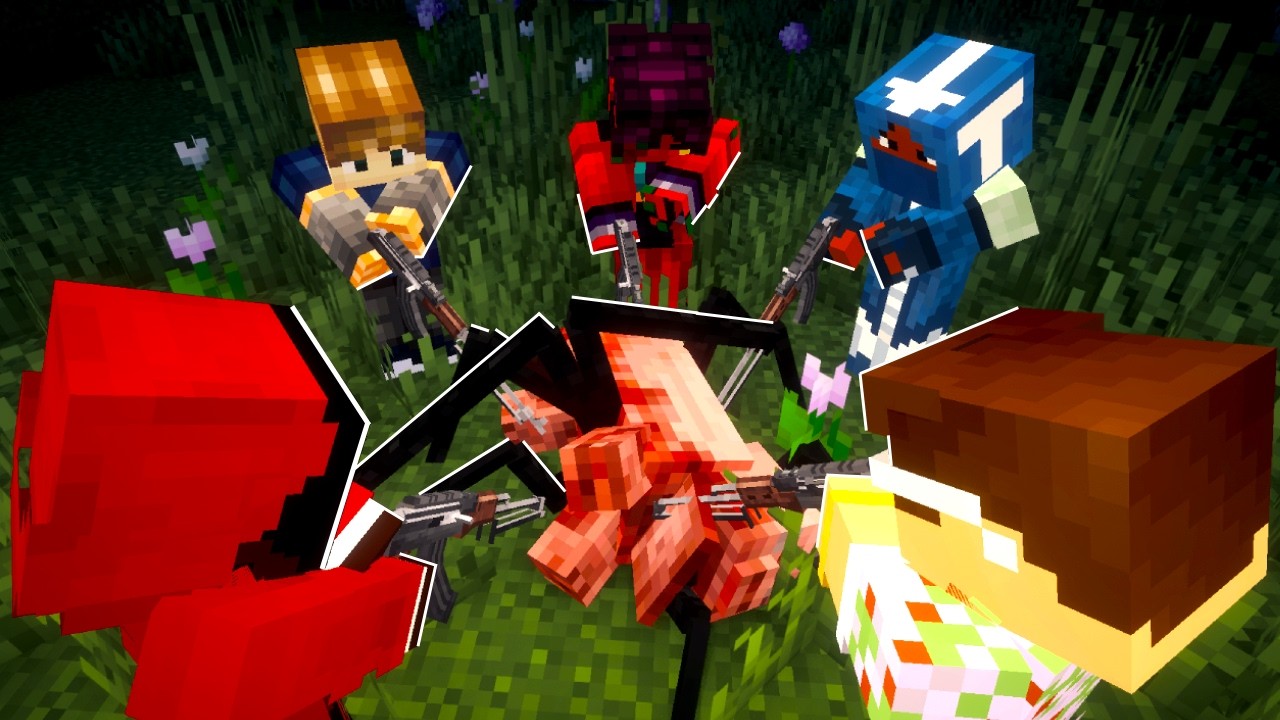 5 Idiots Vs Minecraft's Grossest Infection Mod