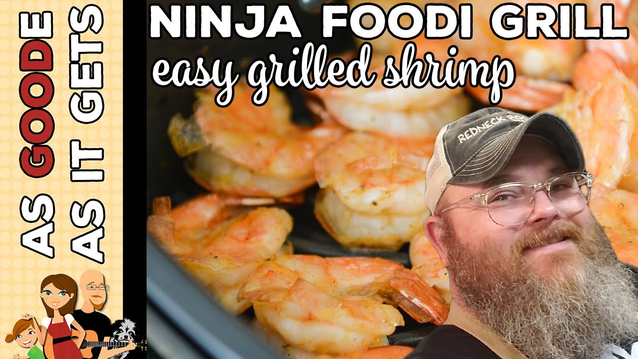 Easy Grilled Shrimp (Ninja Foodi Grill)