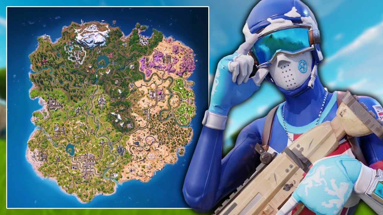 Лучшие места для высадки в рейтинге соло в Fortnite, глава 7
