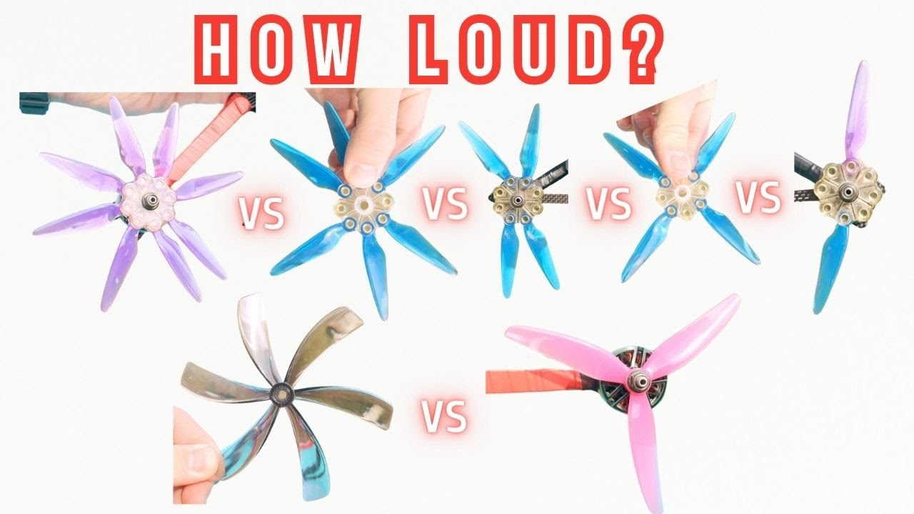 How loud is 8 vs 6 vs 4 vs 2 vs 6 vs 3 blades 5