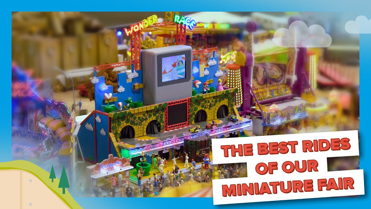 Die schönsten Fahrgeschäfte unserer neuen Miniatur Kirmes