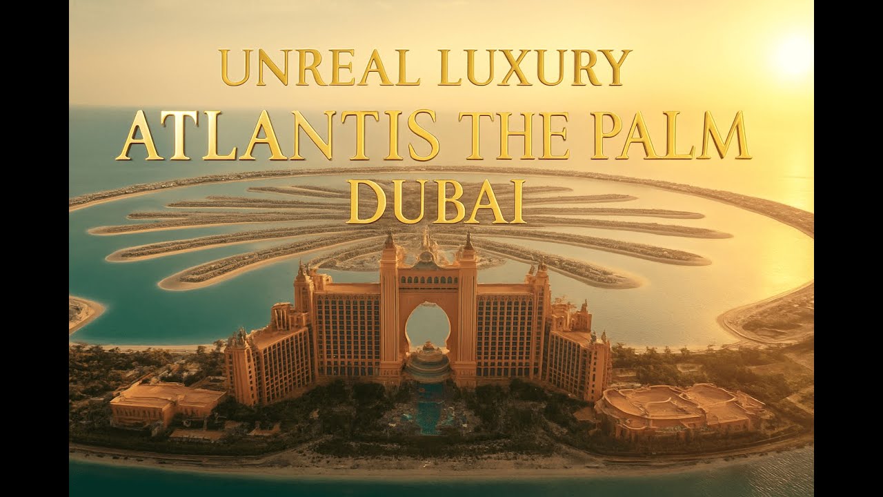 This Is Dubai’s Most Unreal Resort – Atlantis The Palm Experience 🏝️