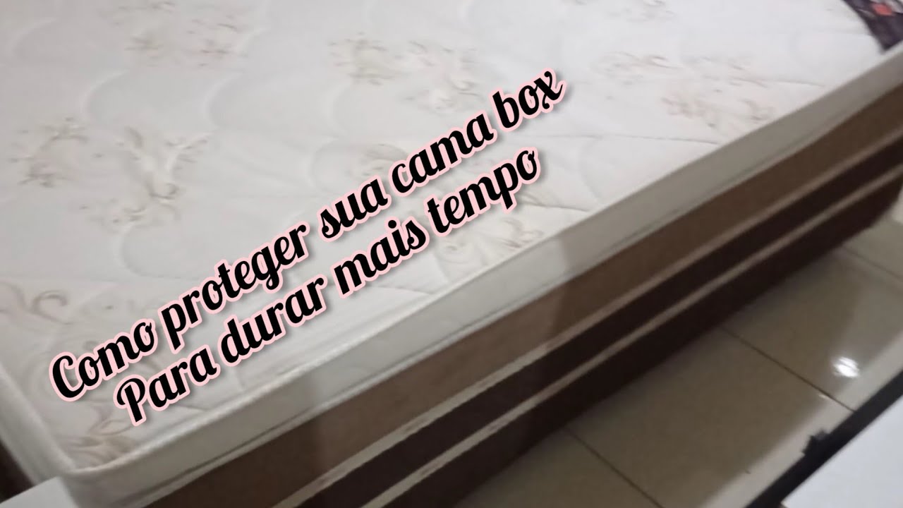 Atenção! saiba como preservar o seu colchão  box por mais tempo.