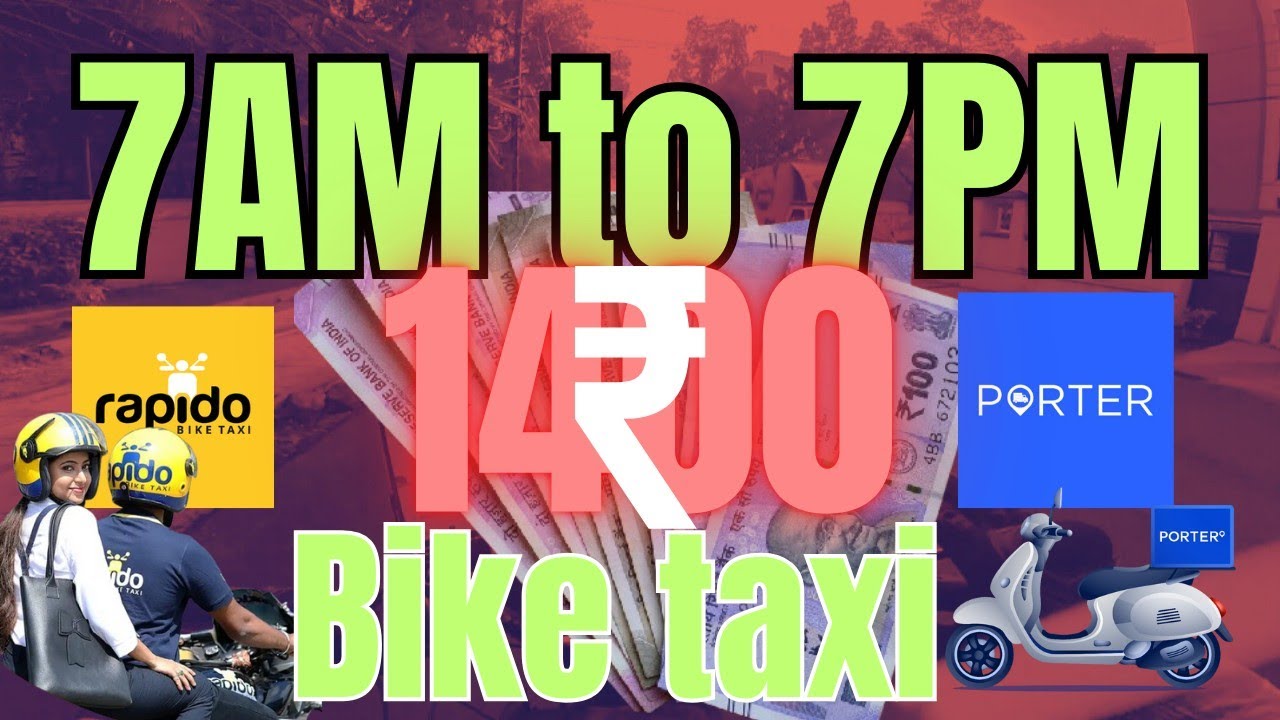 12hrs ki 1400rs Sampadinchina Rapido and Porter lo