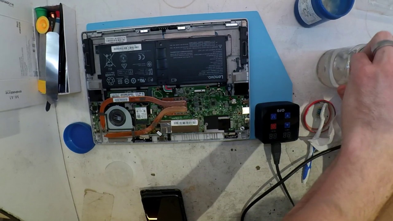 Lenovo Miix 510 Charger port Repair