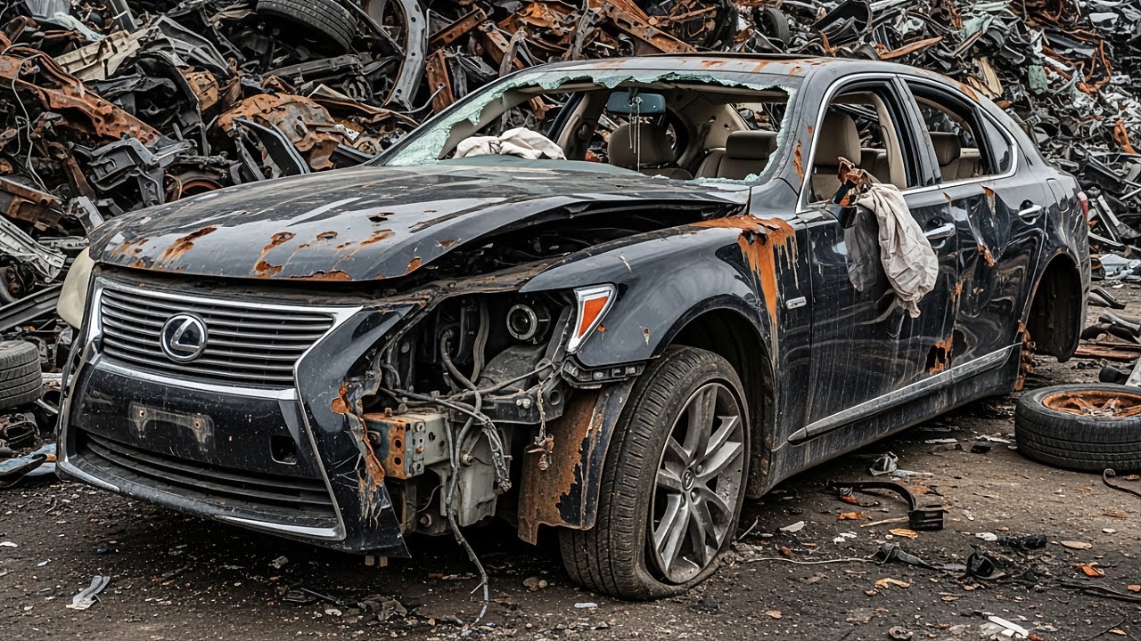 We Rescued an Abandoned Lexus 460 and Restored It Completely