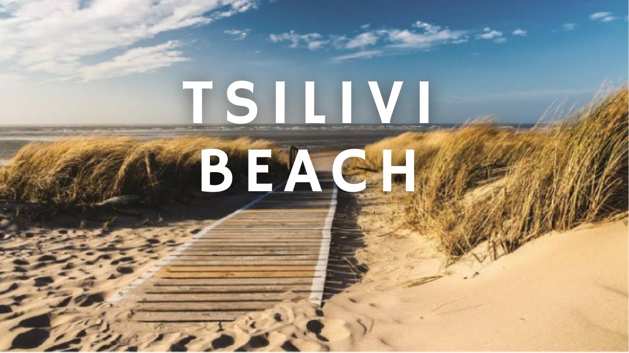 Cesta na pláž Tsilivi