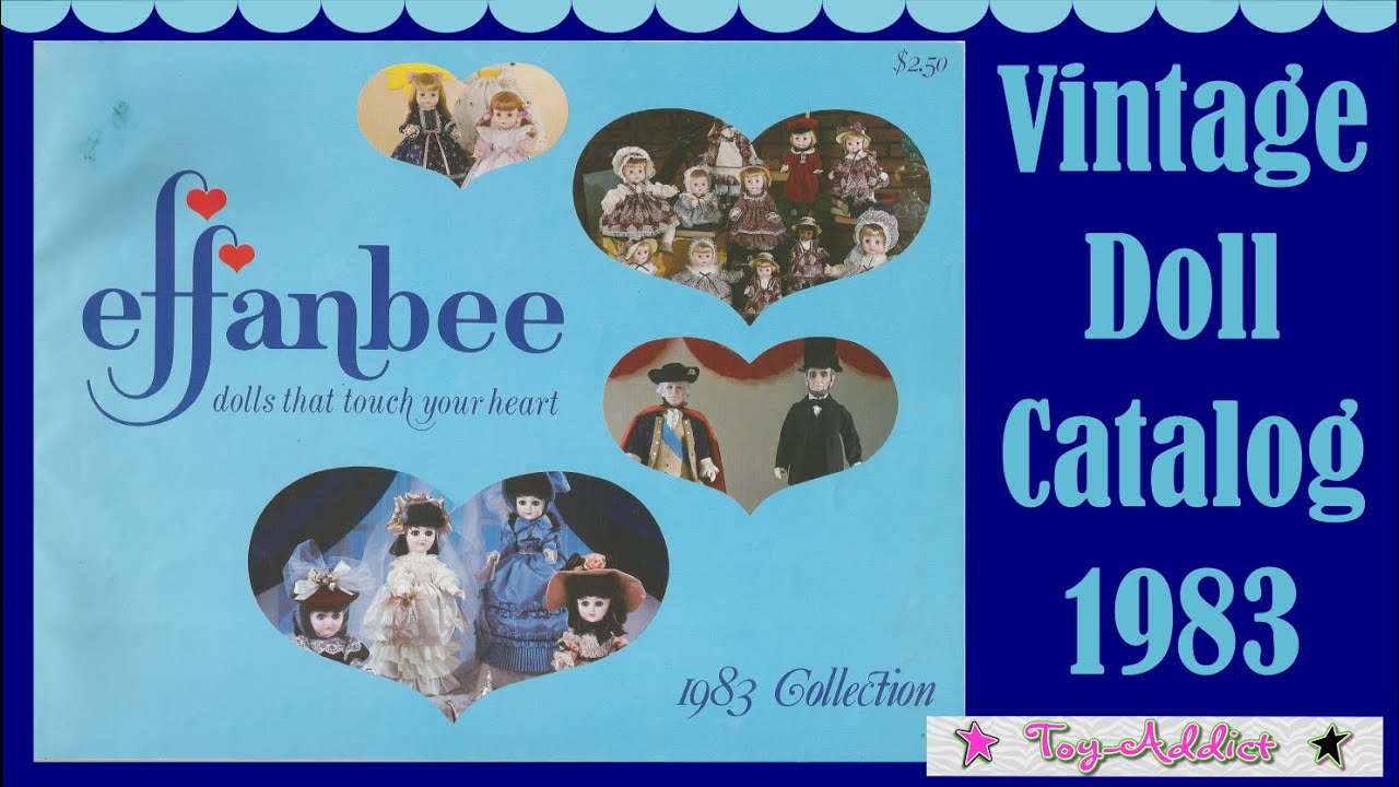 1983 Effanbee Doll Catalog w/ Reseller Notes~ Toy-Addict