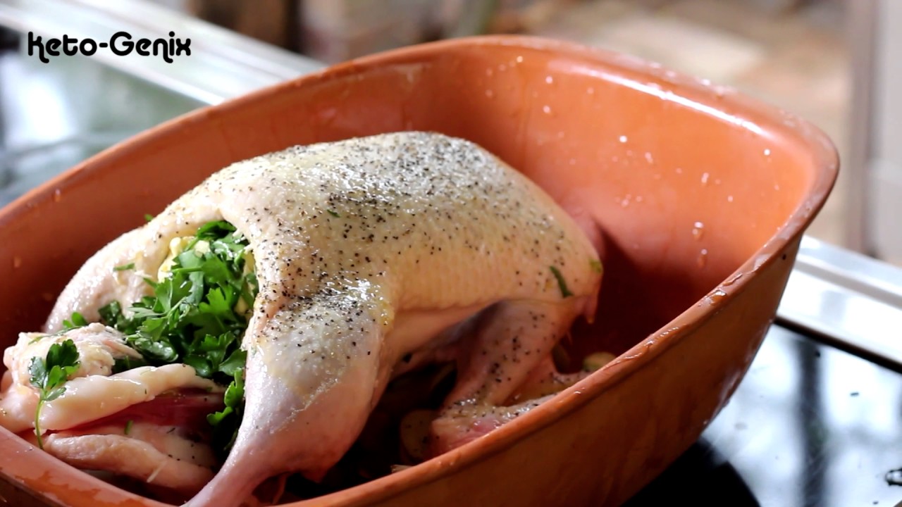 Weihnachtsente - Unser Rezept für die Ente im Ofen mit Füllung im Römertopf als Weihnachtsessen