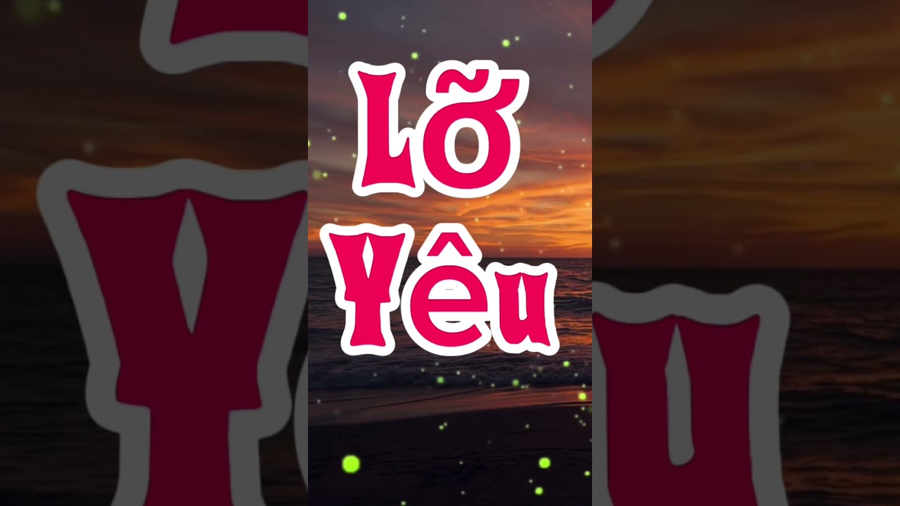 Lỡ yêu #bolero #bolerohay