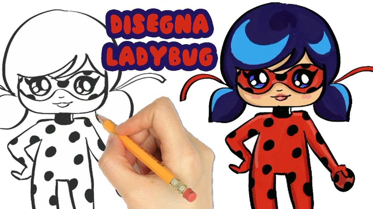 COME DISEGNARE MARINETTE/LADYBUG DI MIRACULOUS