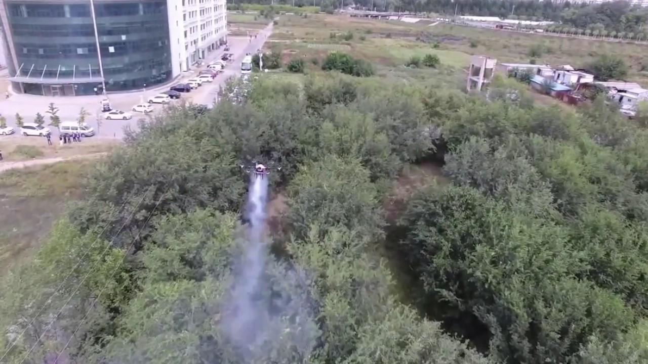 Fogging Drone for Mosquito or Pests