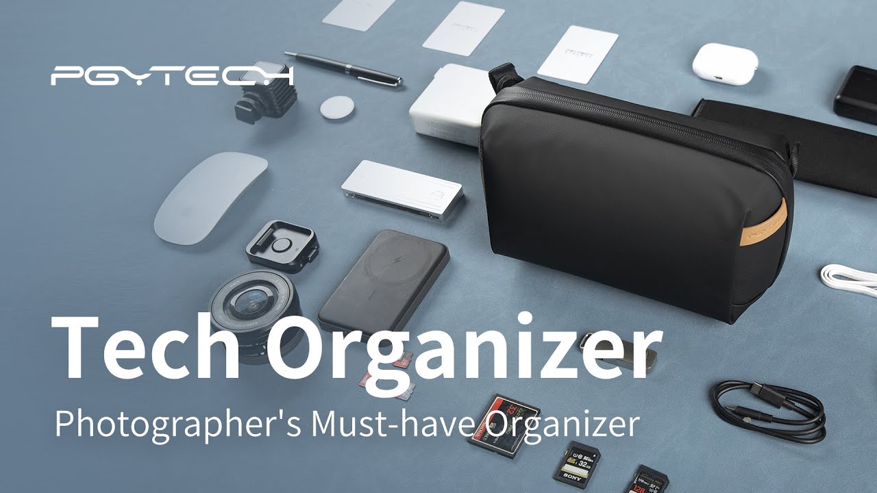 PGYTECH Tech Organizer ｜ Photographer's Must-have!