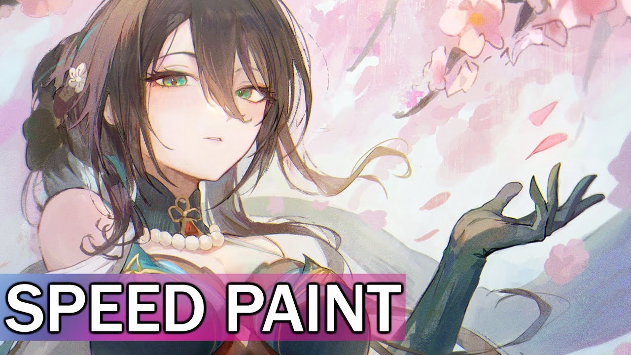 SPEED PAINT -【Ruan Mei】Honkai Star Rail