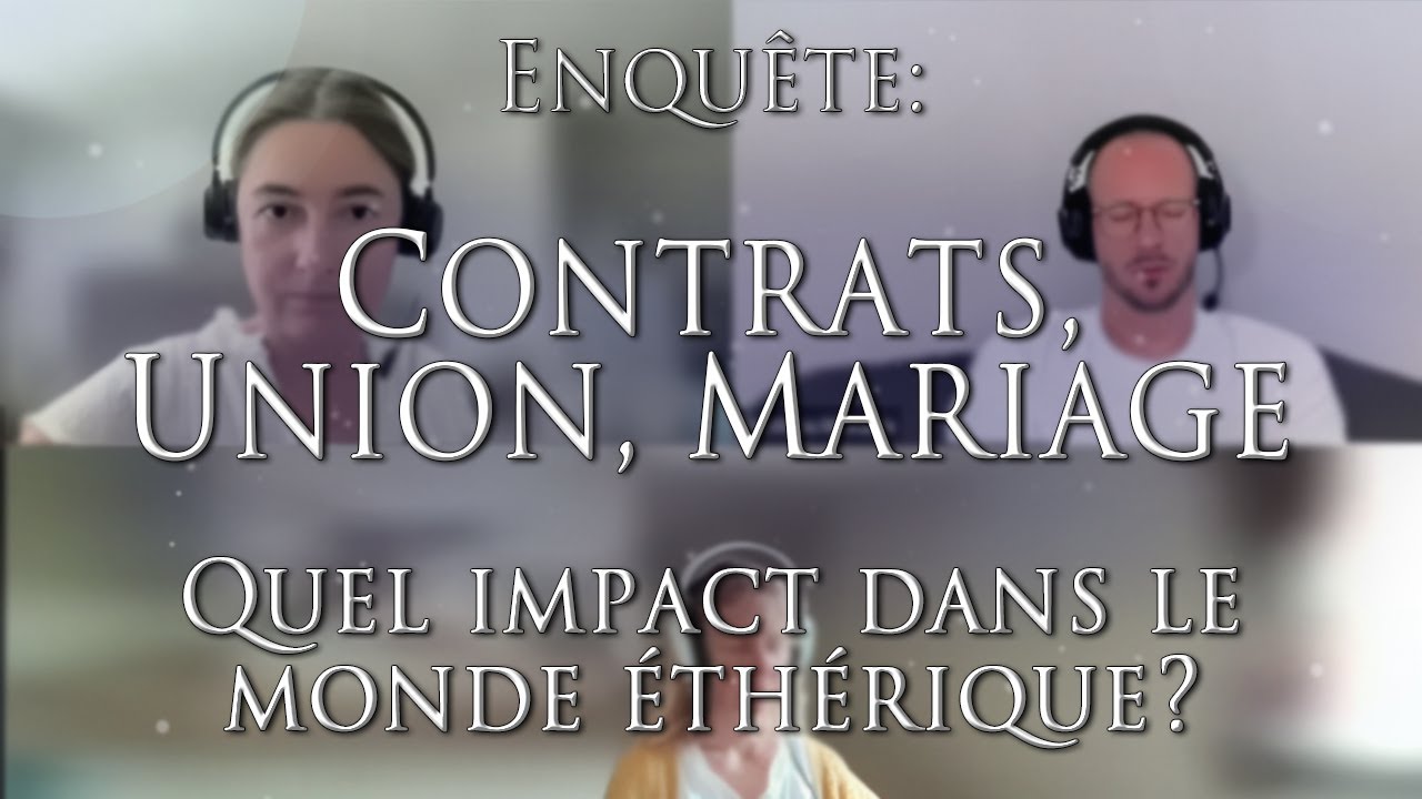 522-ENQU&Ecirc;TE: MARIAGE, PACS, UNION LIBRE, CONTRAT, DIVORCE - Quel impact? - Investigation Hypnose