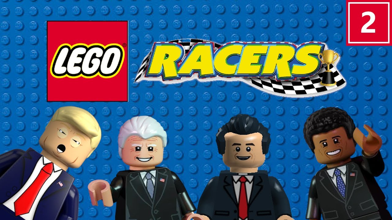 US Presidents Play Lego Racers [Part 2]