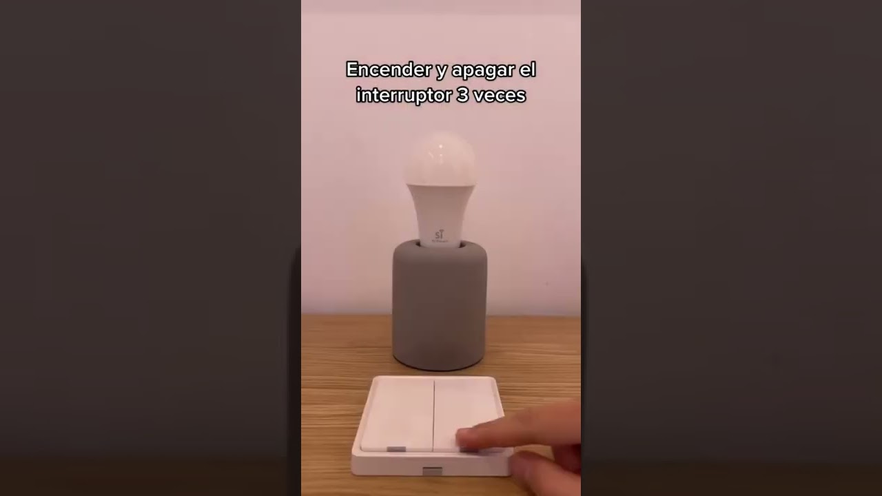 Tip Si Smart, como resetear una bombilla inteligente 👀