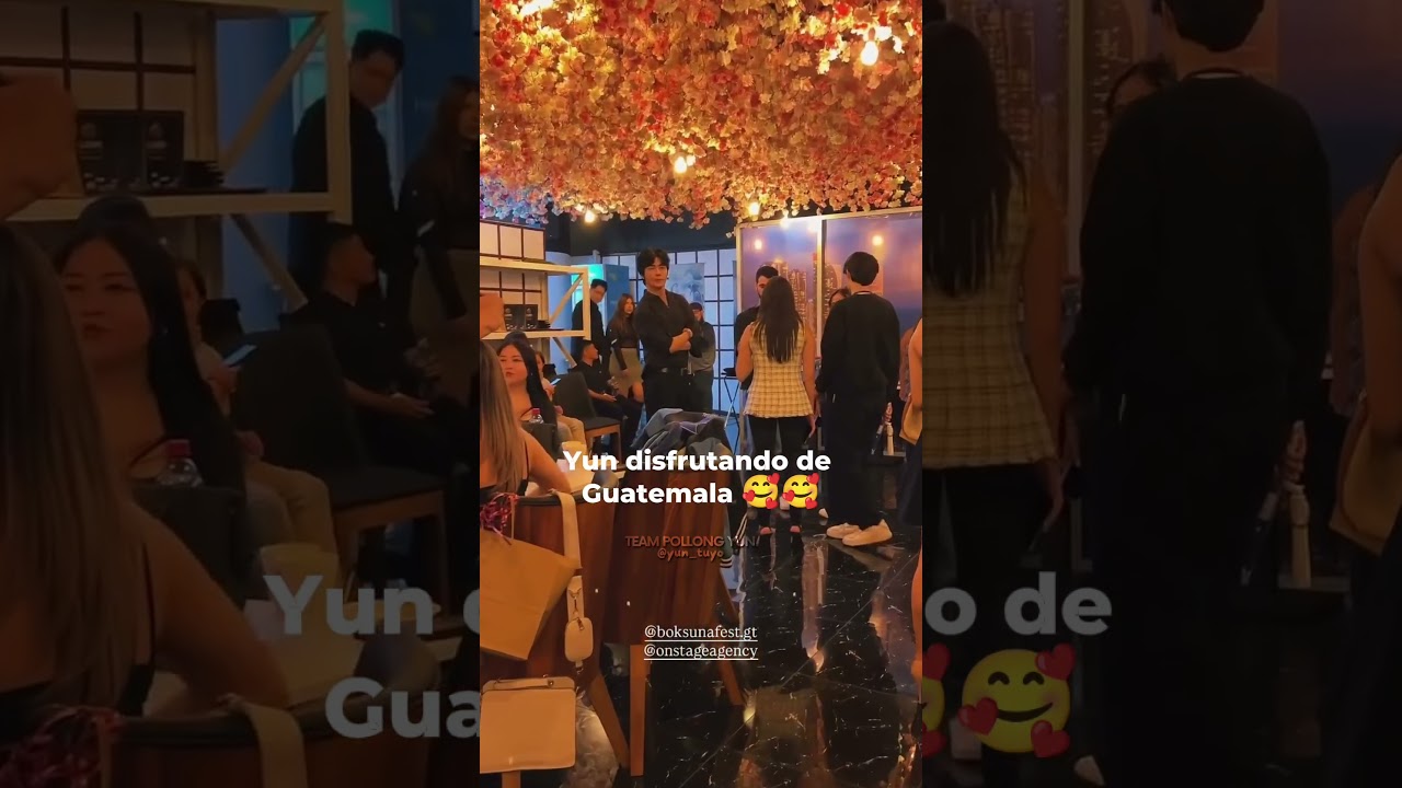 Yun en Guatemala #parati #coreano #elpersonajedelasemana #yuntuyo #live