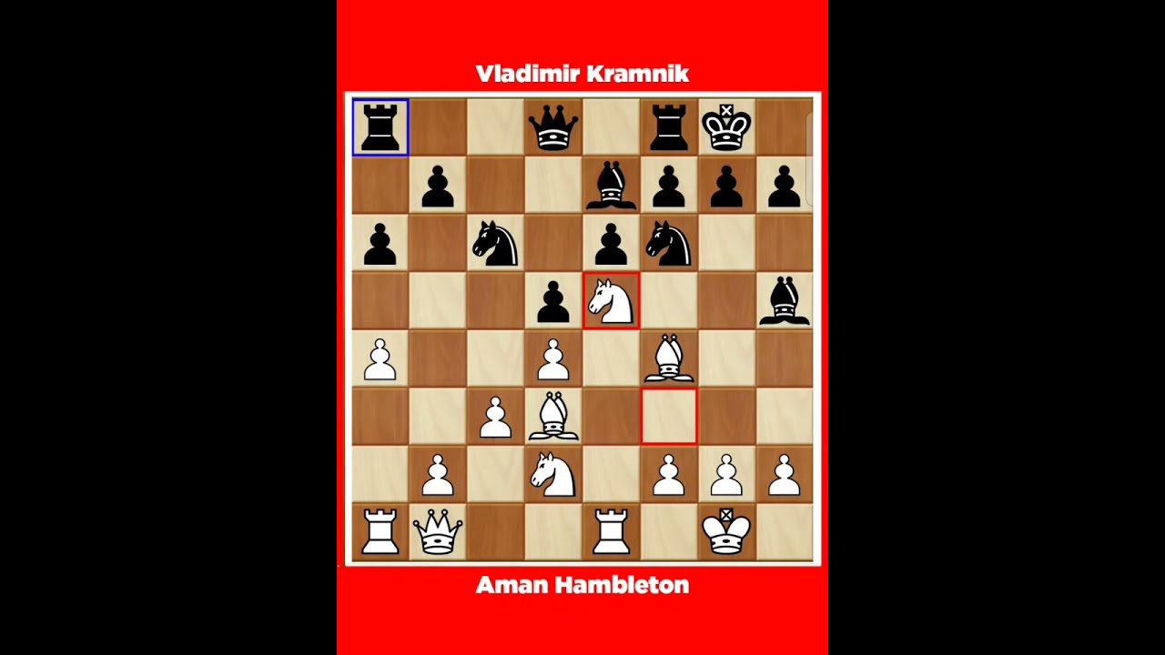 Aman Hambleton vs Vladimir Kramnik √ January 16 Late, 2024.