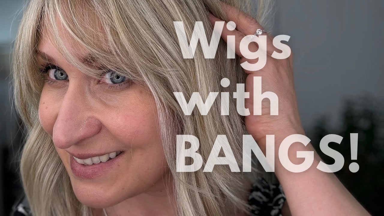 10 synthetic WIGS with BANGS ! Different colours & different brands 😎🥰#wigs