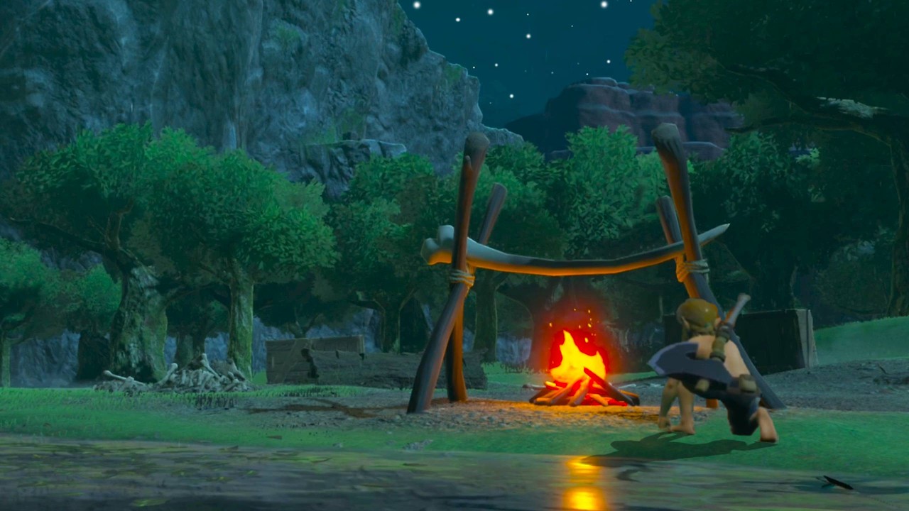 It's time to sleep, you know it... (relaxing zelda music, fire & rain)