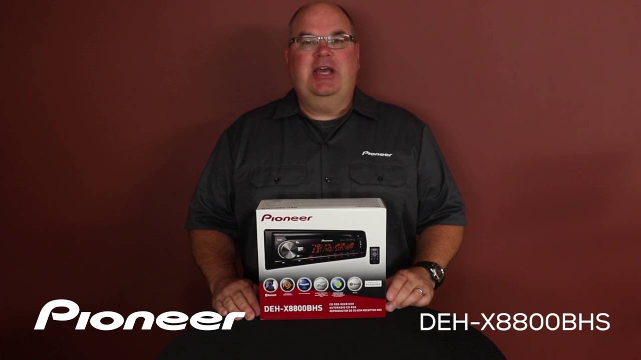 DEH-X8800BHS - What's in the Box?