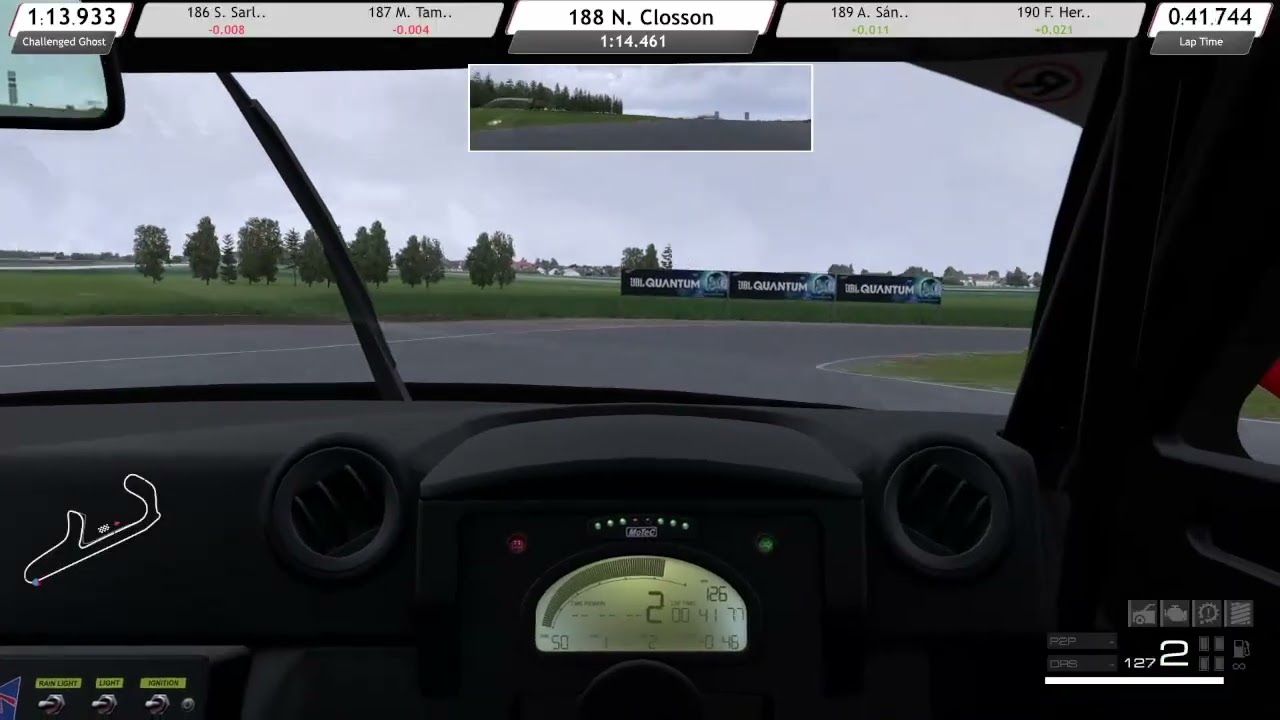 Nissan GT-R GT3 at Mantorp Park Hotlap