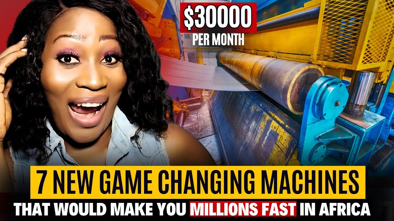 7 Cheap High-Value Machines That Will Bring You 90% Return On Investment In Africa