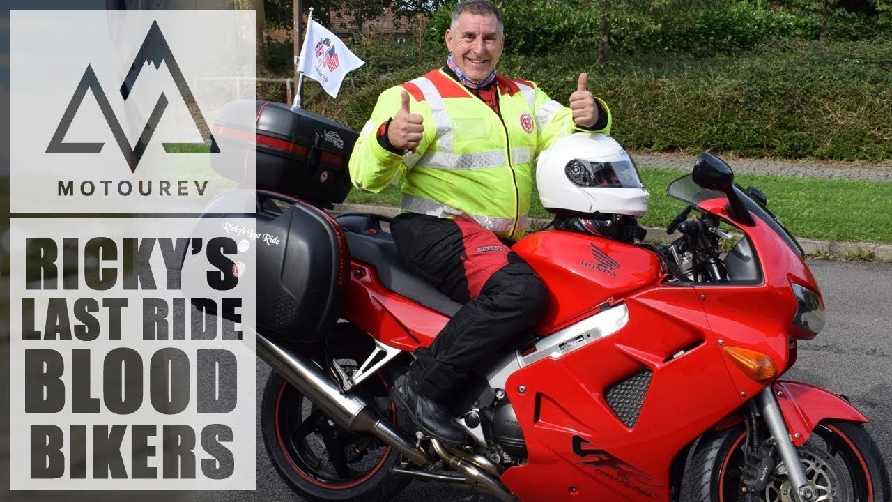 Ricky's Last Ride : Blood Bikers - NABB - SERV | Motorcycle Motovlog