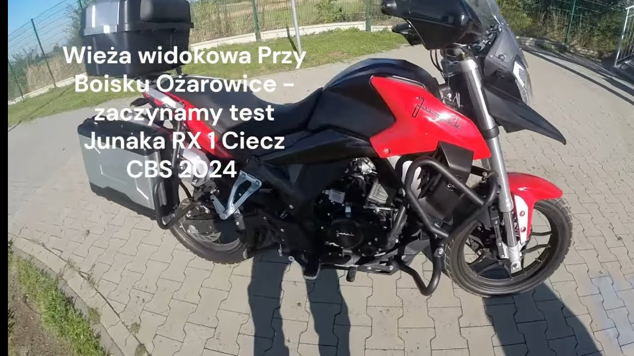 Junak RX 1 ciecz 2024 FL CBS przejściówka - (nie)wielki test (nie)MAŁEGO motocykla