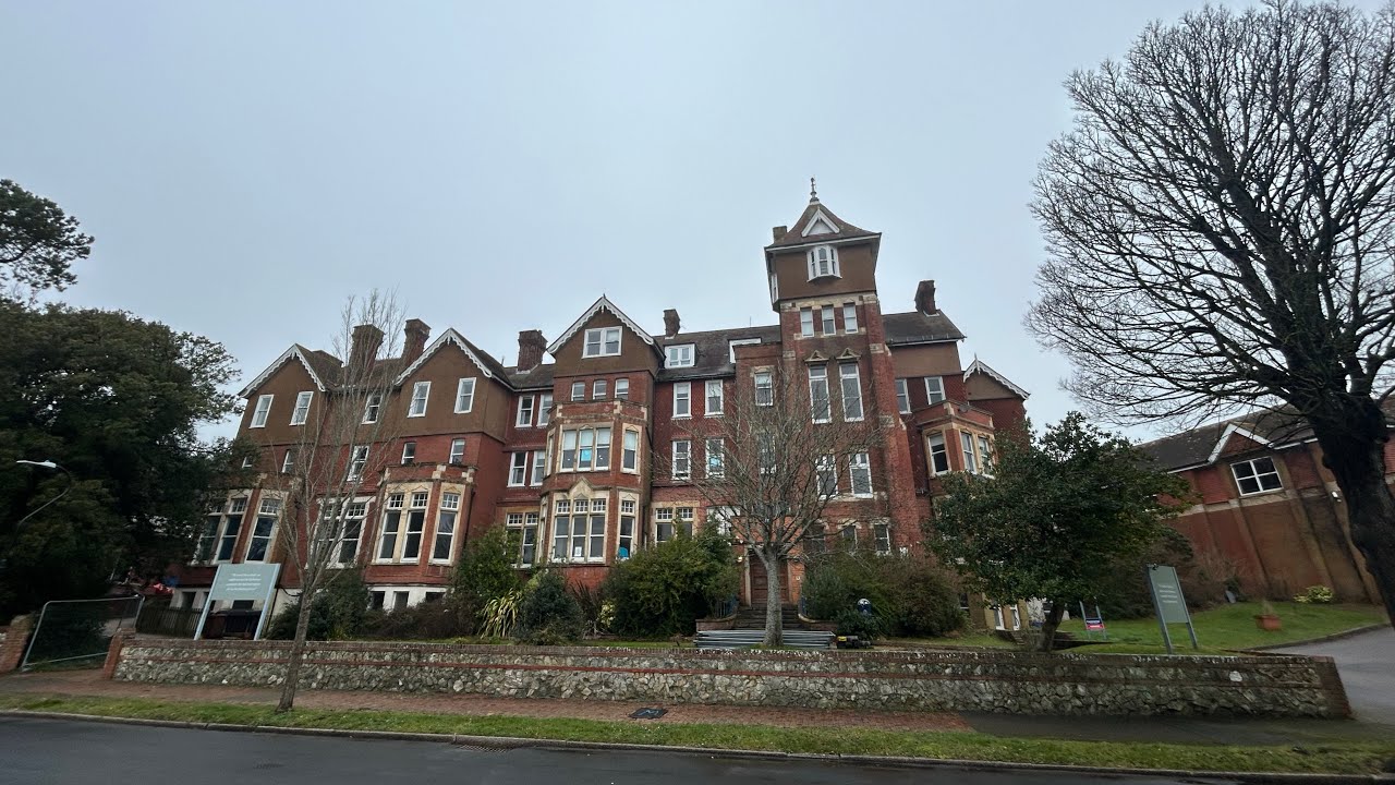 EXPLORING an Abandoned HUGE. girls boarding School in Eastbourne East Sussex