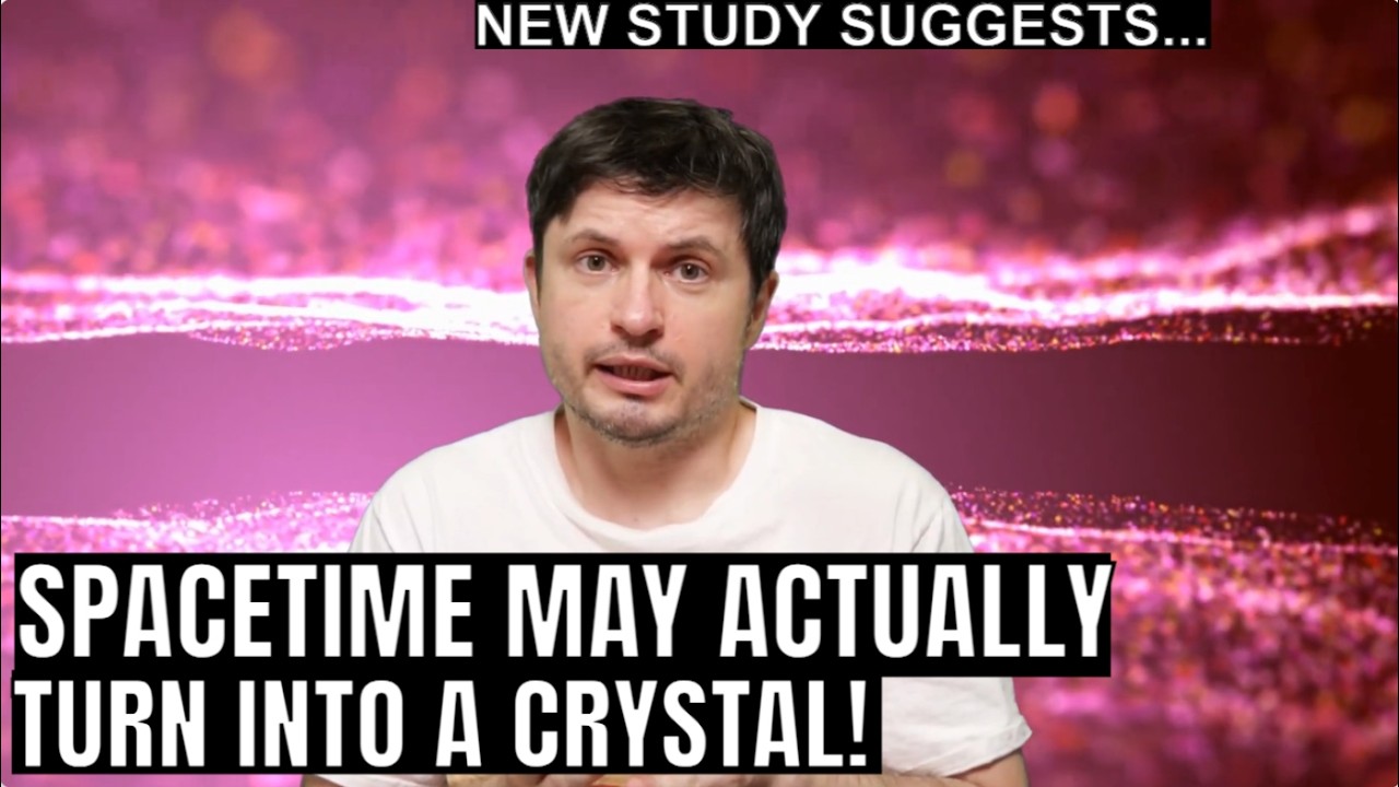 Study Suggests Spacetime Can Crystallize Possibly Solving Several Mysteries