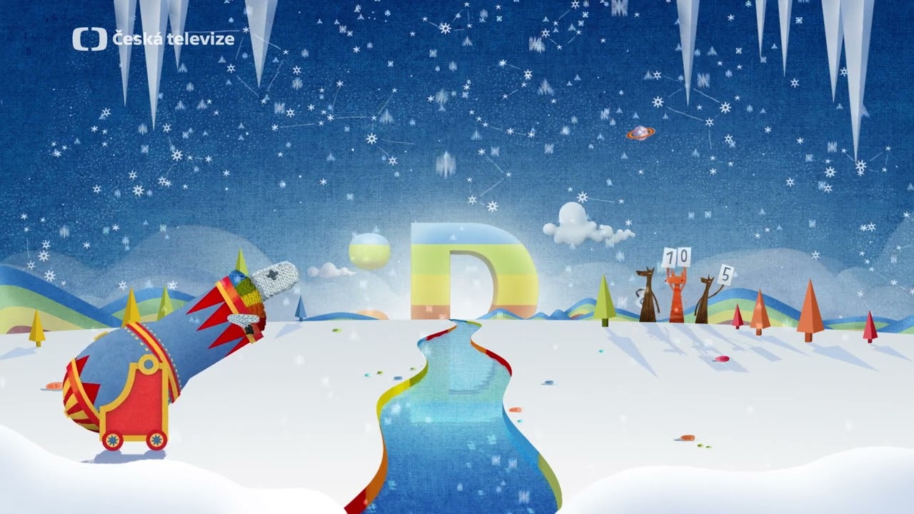 Zimní počítání oveček 5