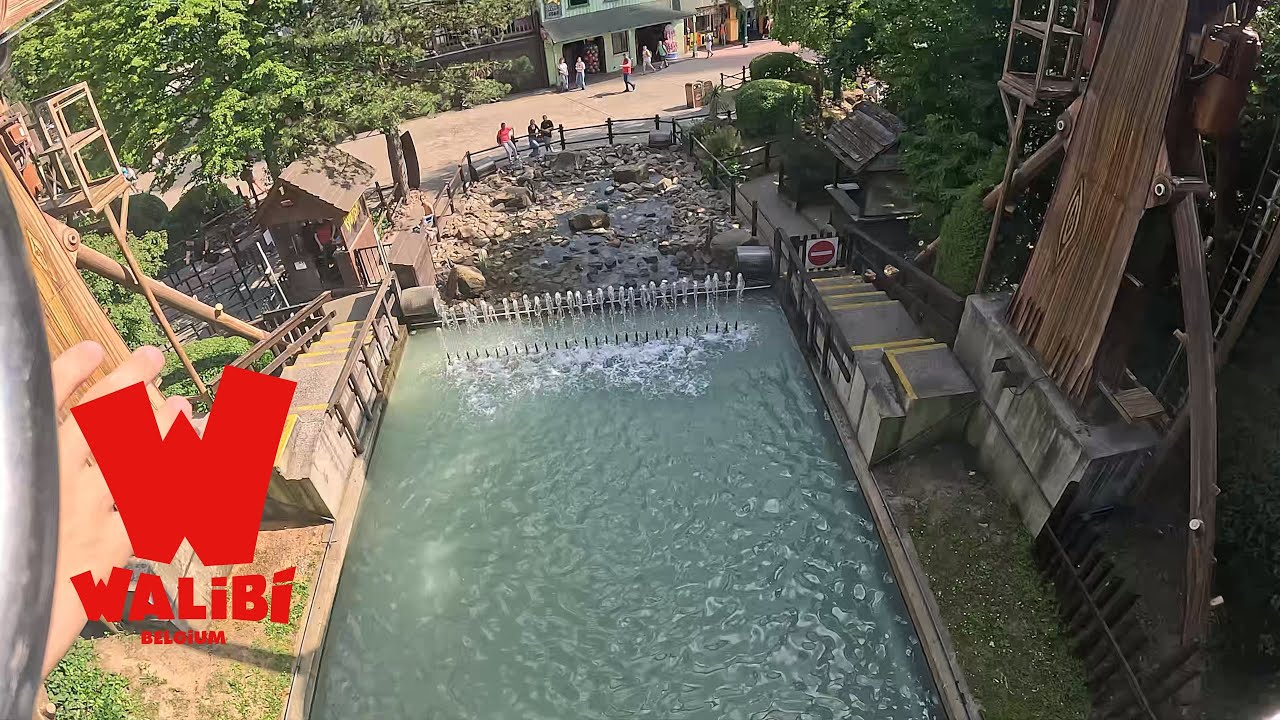 Buzzsaw // Top Spin (Onride) | Walibi Belgium | 🎡4K/UHD