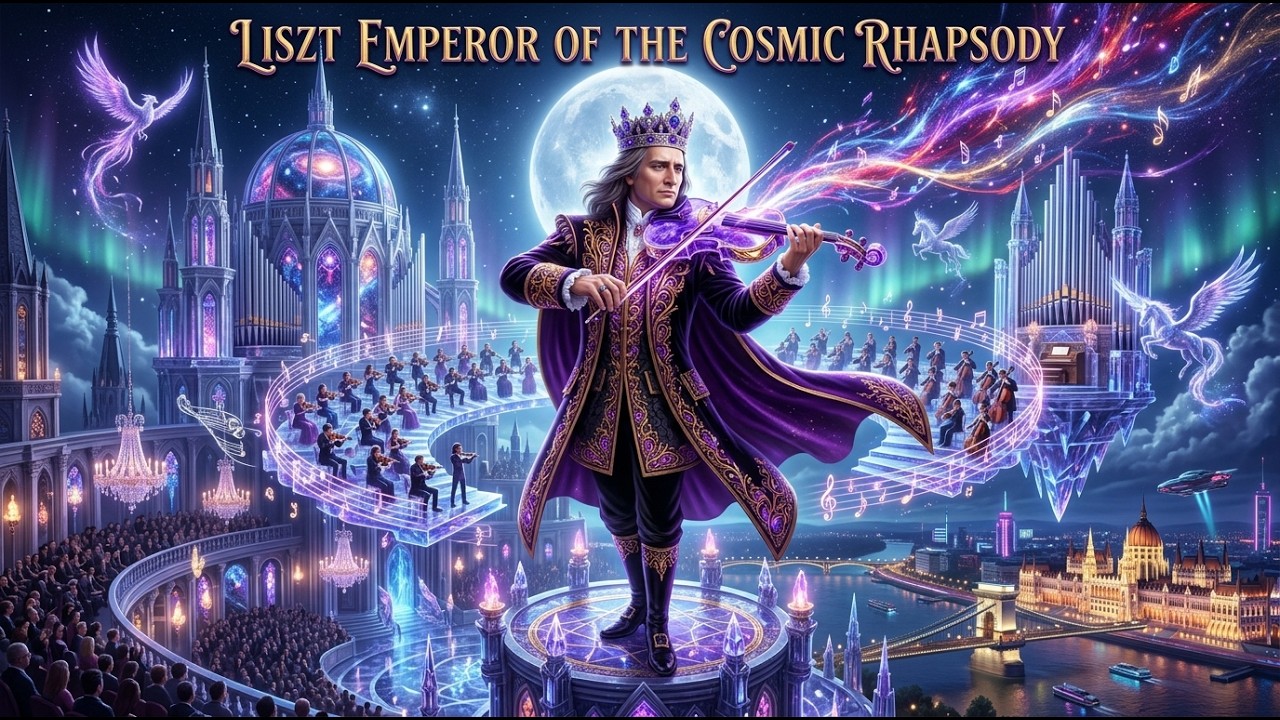 ⚡ Liszt Reborn in Melodic Techno 2026 🎹 | Virtuoso Cyber Symphony
