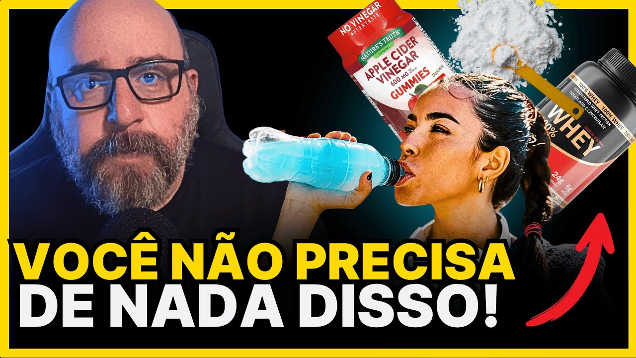 PARE DE GASTAR DINHEIRO COM SUPLEMENTO! VOCÊ TREINA FOFO!