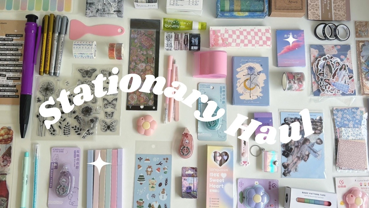 Huge Stationary Haul ☁️ft.Journalsay || Products worth 8500RS || Cuddle Cloud