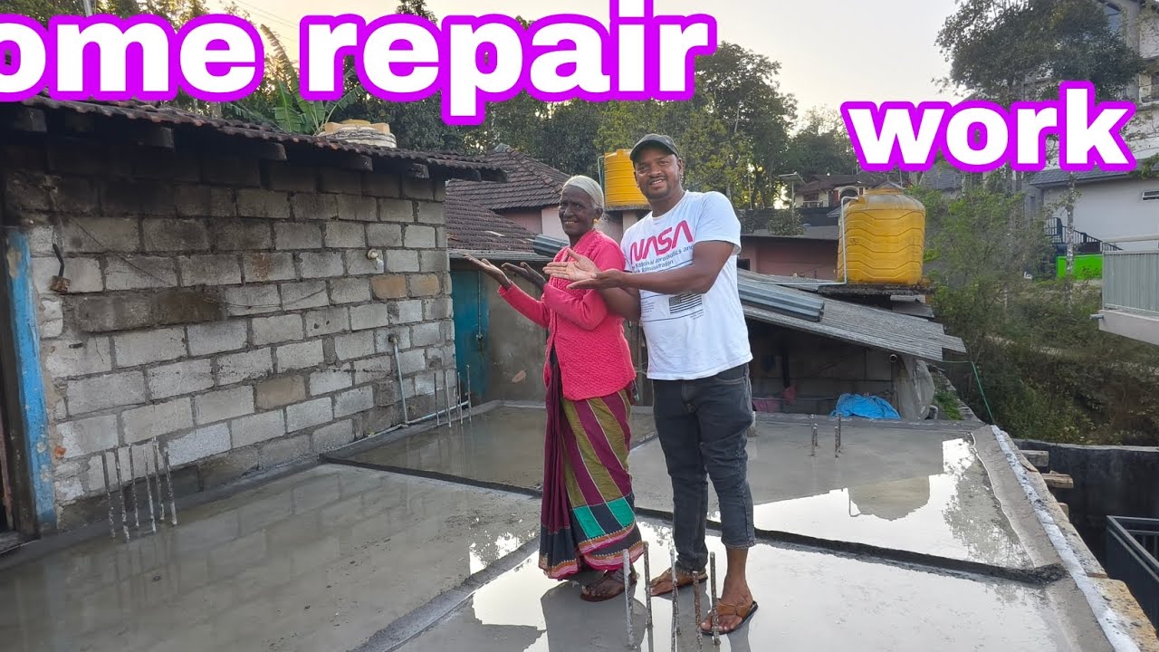 Our home repair work (veed pani)