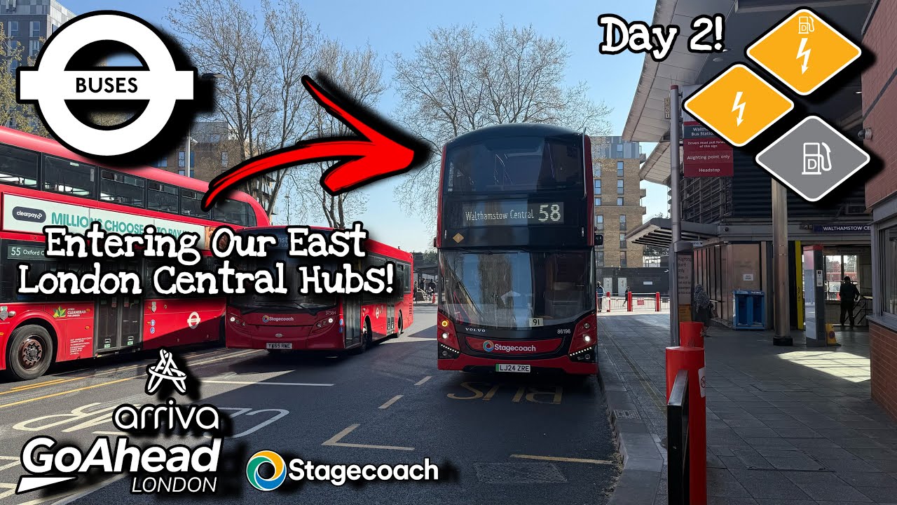 [ALL THE ROUTES!] Episode 2 - Entering our East London Central Hubs!