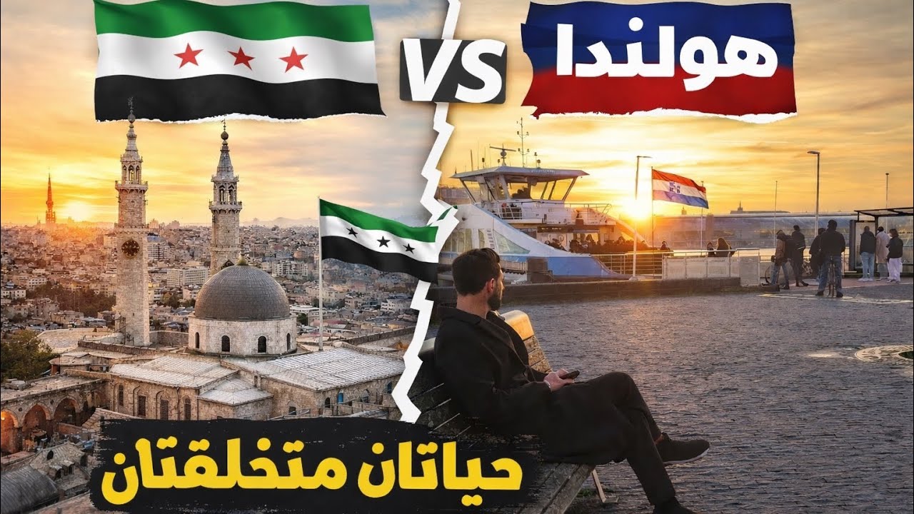سوريا vs هولندا: 10 اختلافات ستفاجئك