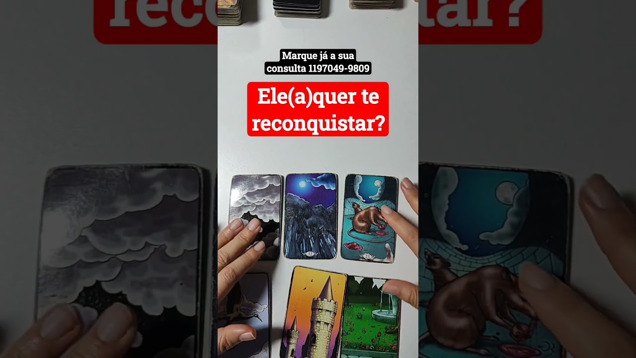 Ele(a)quer te reconquistar?. 11970499809#tarothoje #tarotdoamor