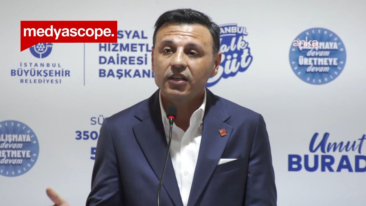 CHP İstanbul İl Başkanı Özgür Çelik Silivri Dayanışma Merkezi’nde konuşuyor #CANLI