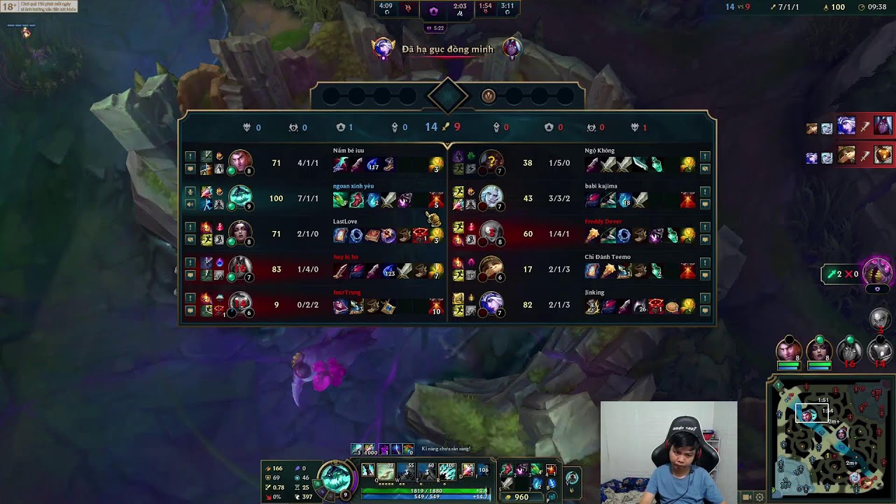 hello ae kéo khách rank lb