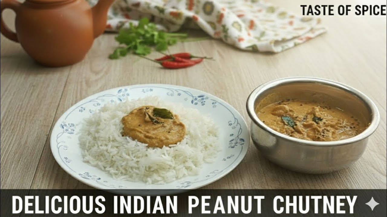 Peanut chutney : Healthy and supernatural homa made recepie