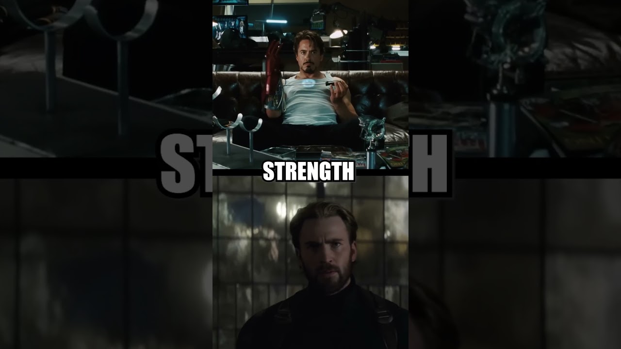 MCU Iron Man vs MCU Captain America | Power Comparison