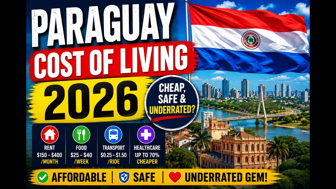 Paraguay Cost of Living 2026 🇵🇾 | Cheap, Safe & Underrated?