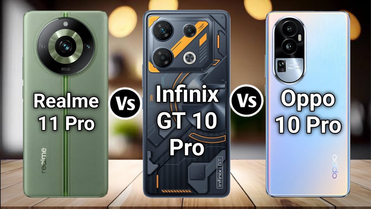 Realme 11 Pro Vs Infinix GT 10 Pro Vs Oppo Reno 10 Pro #theprtech