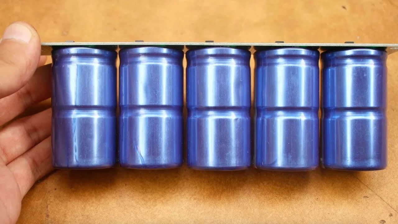 Soldador por supercondensadores | Potencia instantánea con ionistores