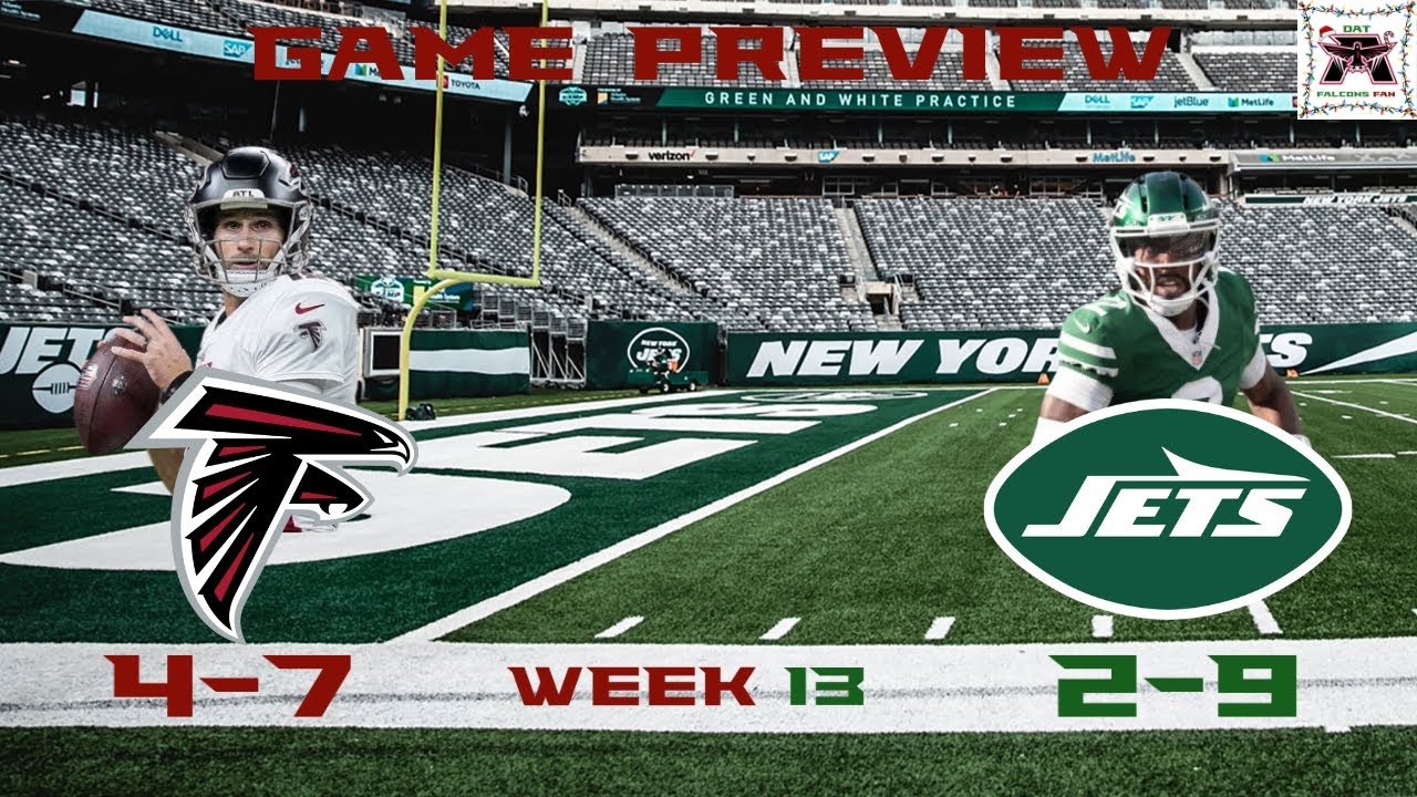 Game Preview | Atlanta Falcons @ New York Jets | Week 13 | NFL