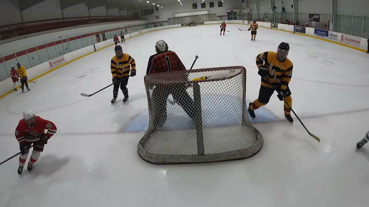 Go Pro Hockey Goalie -  Thursday Night Hockey Game Highlights - 2025-10-02